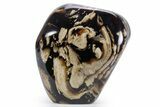 Tall Free-Standing Polished Indonesian Blue Amber #359575-1